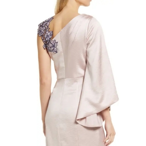 JS Collections Ashlyn Embroidered Cocktail Dress - Picture 5 of 17